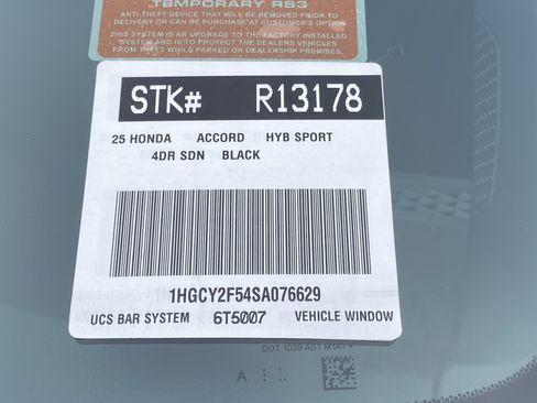 Certified 2025 Honda Accord Sport image 31
