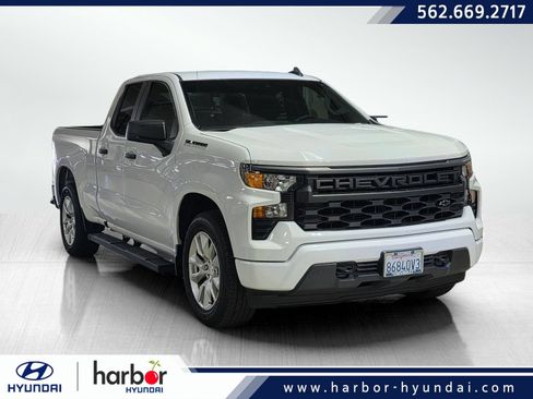 Used 2024 Chevrolet Silverado 1500 Custom w/ LPO, Dark Essentials Package RWD image 1