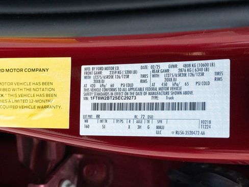 Used 2025 Ford F250 Lariat w/ Lariat Ultimate Package AWD/4WD image 41