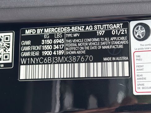 Used 2021 Mercedes-Benz G 550 w/ G Manufaktur Interior Package image 41