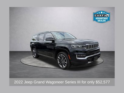 Used 2022 Jeep Grand Wagoneer Series III w/ Rear Seat Video Group 1