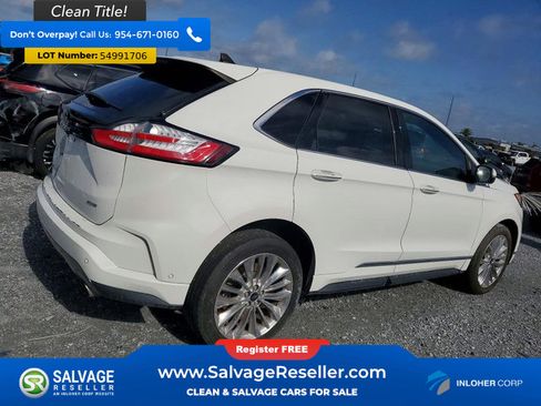 Used 2022 Ford Edge Titanium w/ Equipment Group 301A AWD/4WD image 4