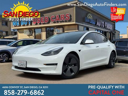 Used 2022 Tesla Model 3 Long Range AWD/4WD image 1