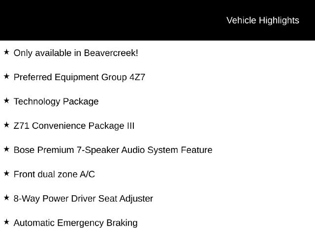 New 2026 Chevrolet Colorado Z71 w/ Technology Package AWD/4WD image 3