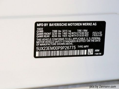 Certified 2023 BMW X7 xDrive40i w/ M Sport Package image 44