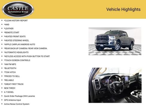 Used 2021 RAM 2500 Laramie image 3