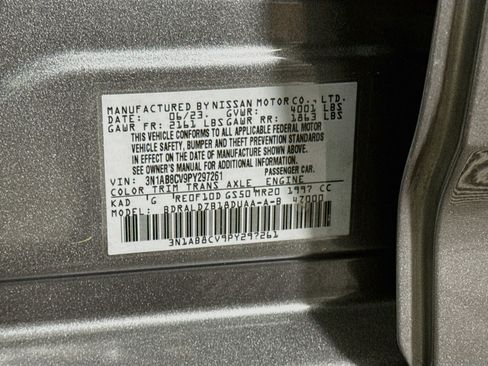 Used 2023 Nissan Sentra SV w/ All-Weather Package FWD image 40