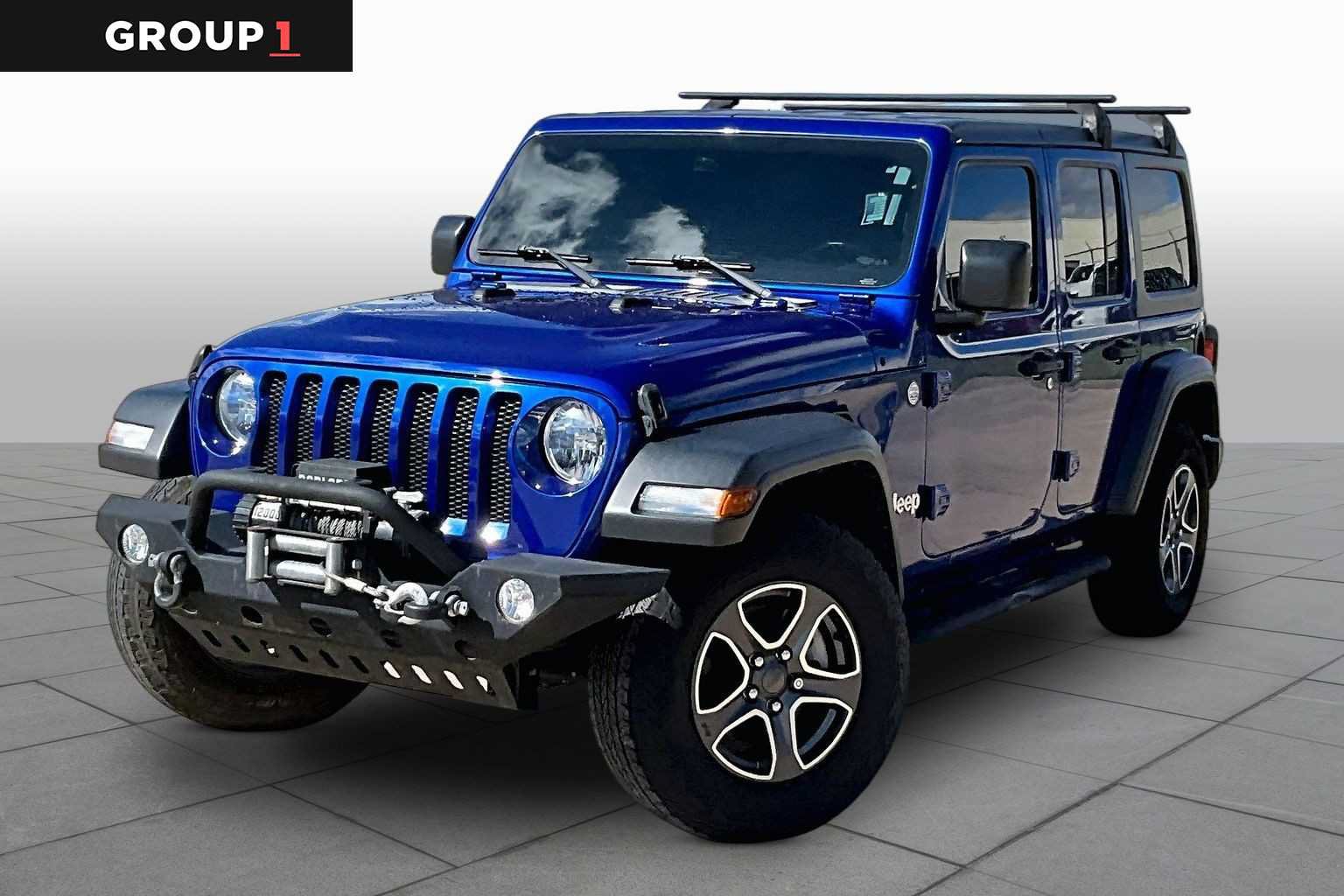 Used 2020 Jeep Wrangler Unlimited Sport S AWD/4WD image 1