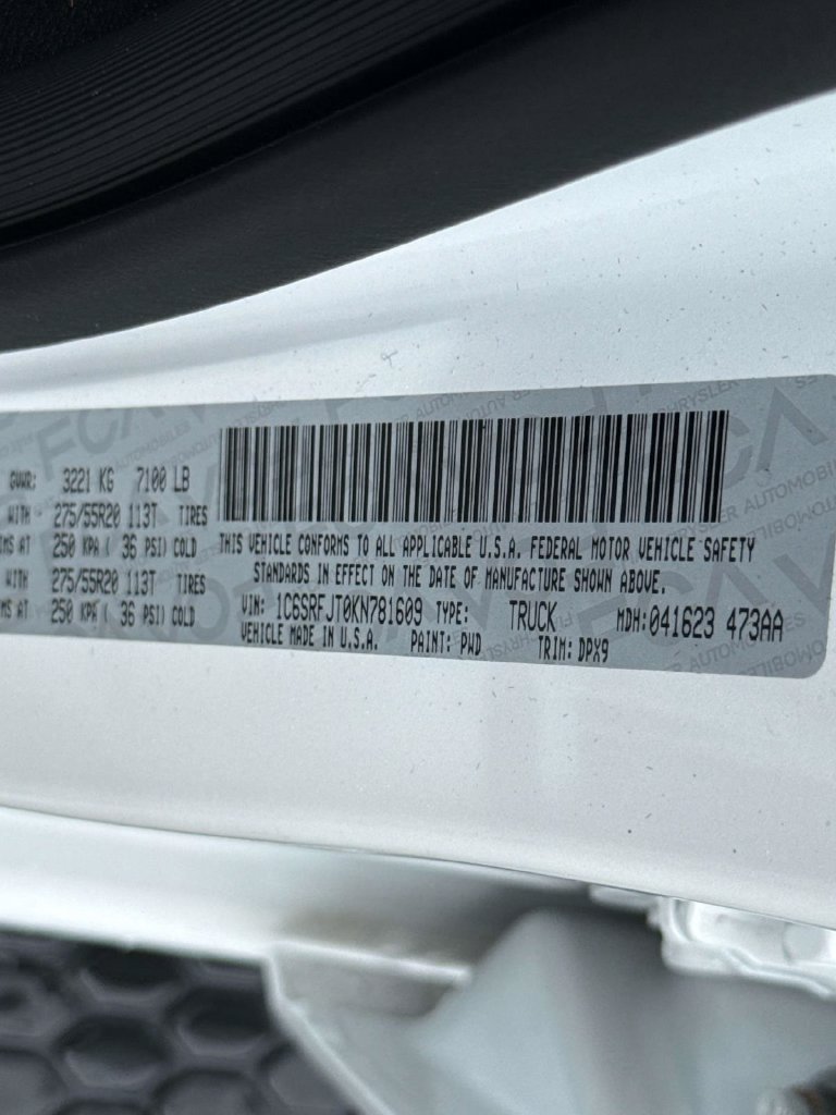 Used 2019 RAM 1500 Laramie AWD/4WD image 30