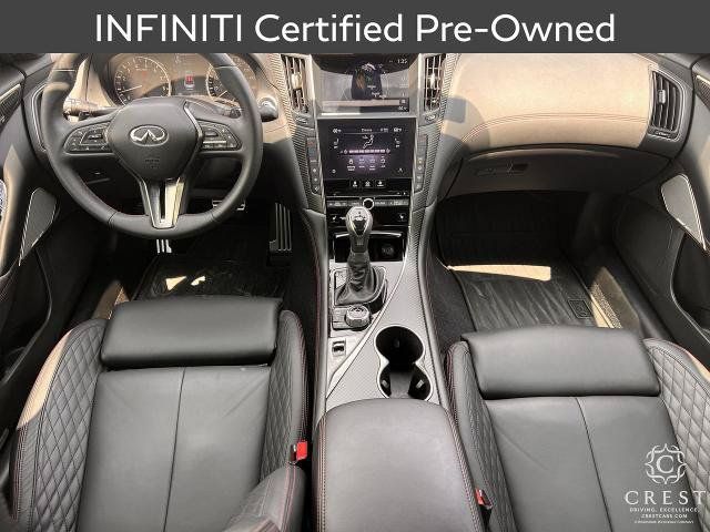 Certified 2023 INFINITI Q50 Red Sport 400 w/ Black Opal Edition RWD image 12