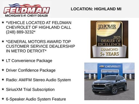 New 2026 Chevrolet Trax LT w/ Driver Confidence Package FWD image 3