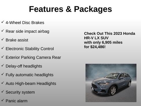 Certified 2023 Honda HR-V LX image 16