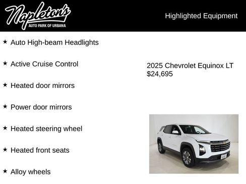 Used 2025 Chevrolet Equinox LT FWD image 16