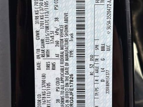 Used 2018 Ford F150 Raptor w/ Equipment Group 802A Luxury image 29