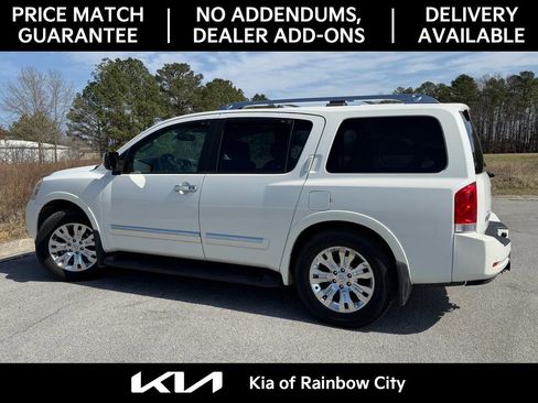 Used 2015 Nissan Armada Platinum w/ 2nd Row Captain Seat Package image 7