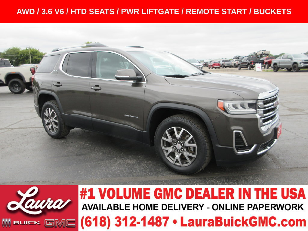 Used 2020 GMC Acadia SLE w/ Driver Convenience Package AWD/4WD image 1