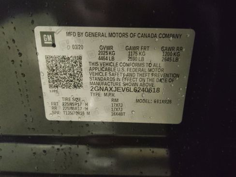 Used 2020 Chevrolet Equinox LT FWD image 33