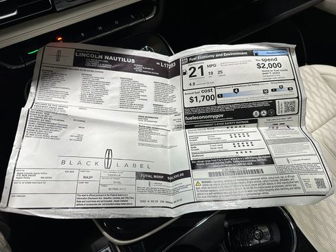 Used 2022 Lincoln Nautilus Black Label AWD/4WD image 45