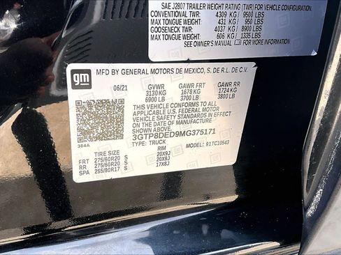 Used 2021 GMC Sierra 1500 SLT image 37