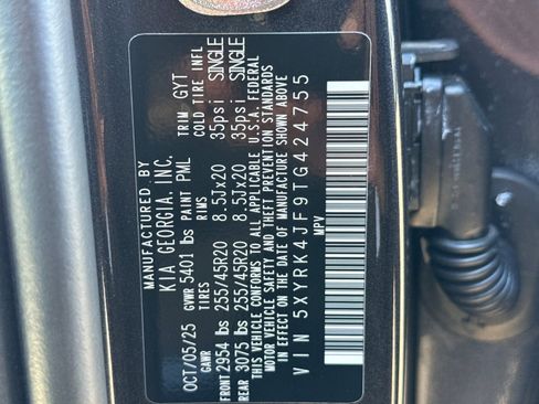 New 2026 Kia Sorento SX image 37