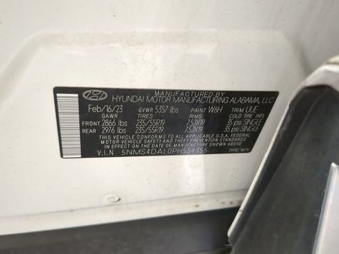 Used 2023 Hyundai Santa Fe Limited AWD/4WD image 18
