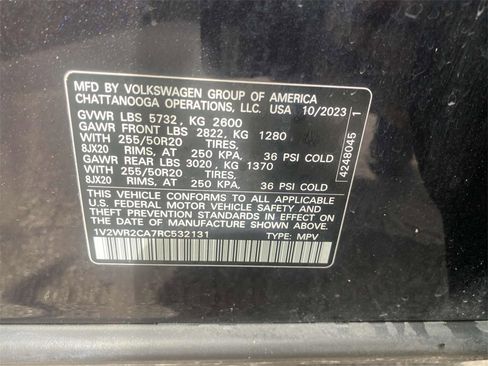 Used 2024 Volkswagen Atlas SE image 35