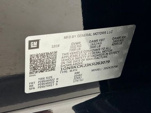 Certified 2019 Chevrolet Tahoe Premier image 29