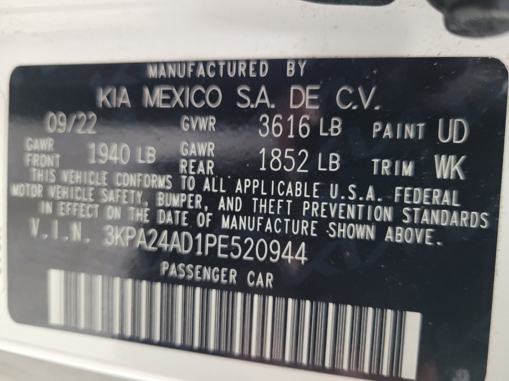 Used 2023 Kia Rio LX FWD image 33