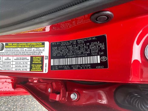 New 2026 Toyota Camry SE image 17