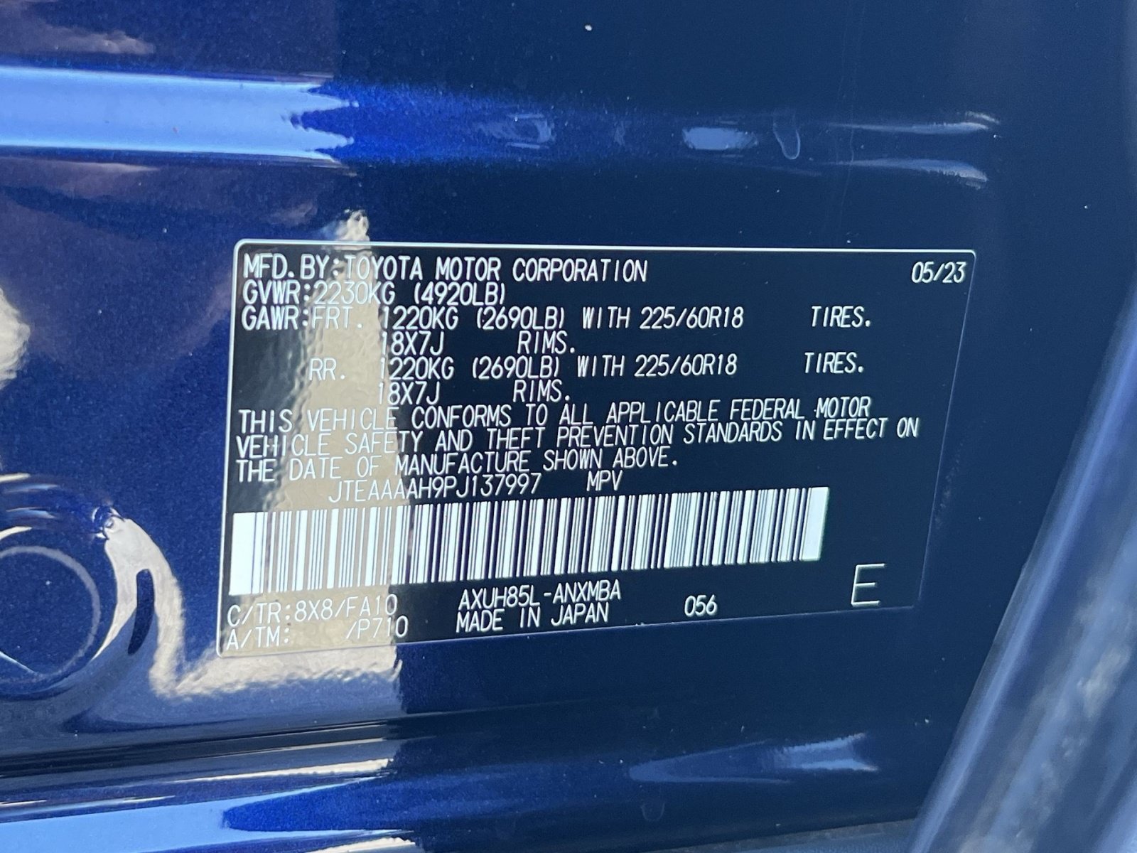 Used 2023 Toyota Venza LE AWD/4WD image 30