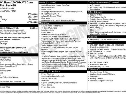 Used 2020 GMC Sierra 2500 AT4 w/ AT4 Preferred Package image 34