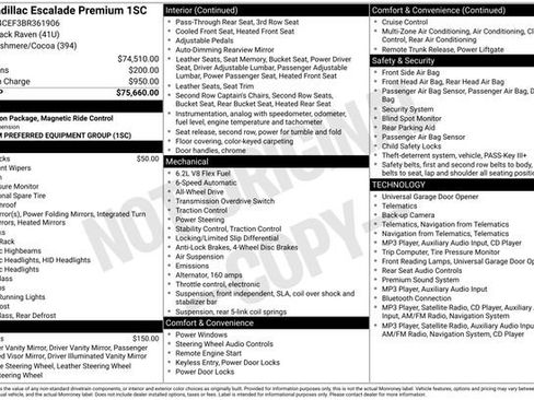 Used 2011 Cadillac Escalade Premium image 12