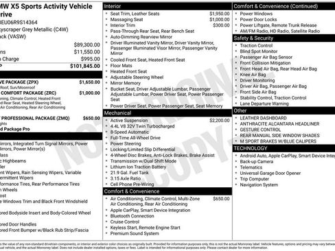 Used 2024 BMW X5 M60i w/ Executive Package image 10