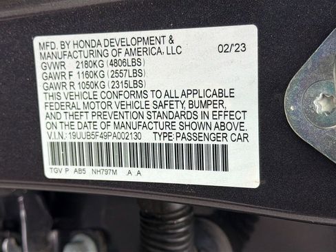 Used 2023 Acura TLX w/ Technology Package FWD image 34