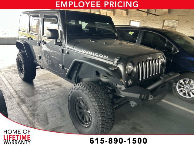 Used 2017 Jeep Wrangler Unlimited Rubicon w/ Connectivity Group AWD/4WD image 1