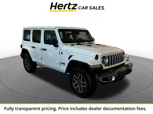 Used 2025 Jeep Wrangler Unlimited Sahara AWD/4WD image 1
