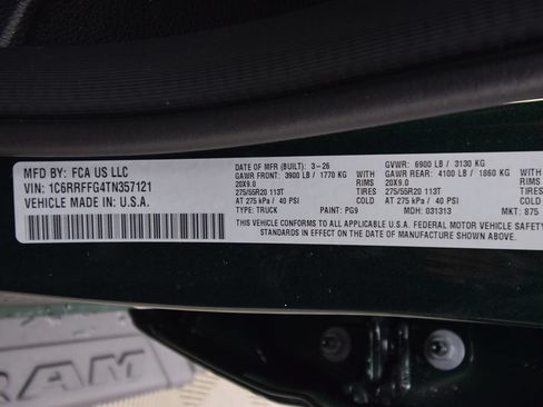 New 2026 RAM 1500 Big Horn AWD/4WD image 35
