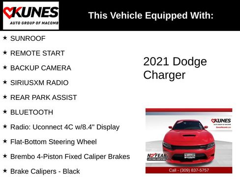 Used 2021 Dodge Charger GT w/ Performance Handling Group RWD image 3