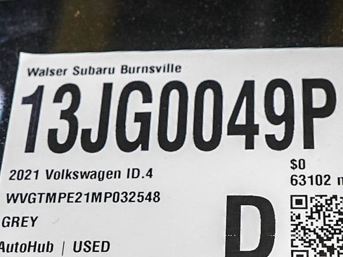 Used 2021 Volkswagen ID.4 Pro S RWD image 29