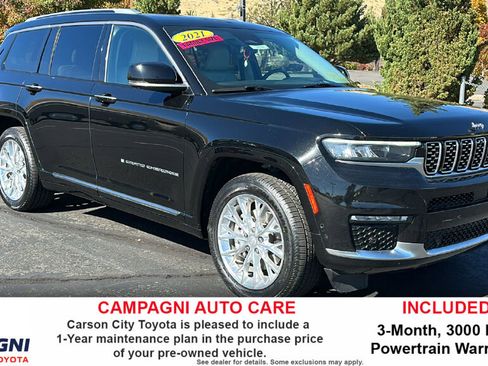 Used 2021 Jeep Grand Cherokee L Summit w/ Advanced Protech Group IV image 1