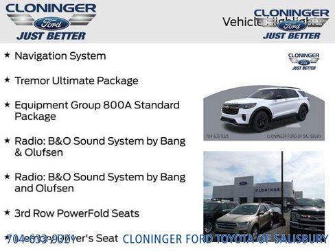 New 2026 Ford Explorer Tremor w/ Tremor Ultimate Package image 11