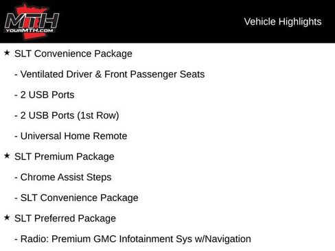 Used 2019 GMC Sierra 1500 SLT w/ SLT Premium Package image 24