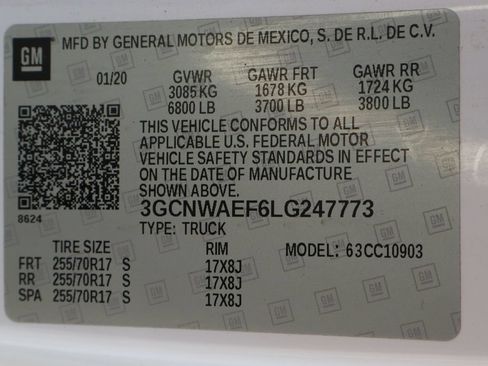 Used 2020 Chevrolet Silverado 1500 W/T w/ WT Fleet Convenience Package RWD image 45