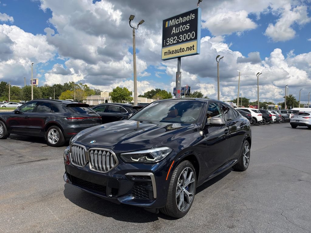 Used 2023 BMW X6 M50i w/ Parking Assistance Package AWD/4WD image 1
