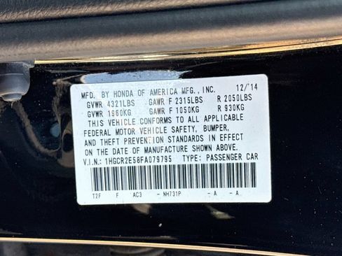 Used 2015 Honda Accord Sport image 26