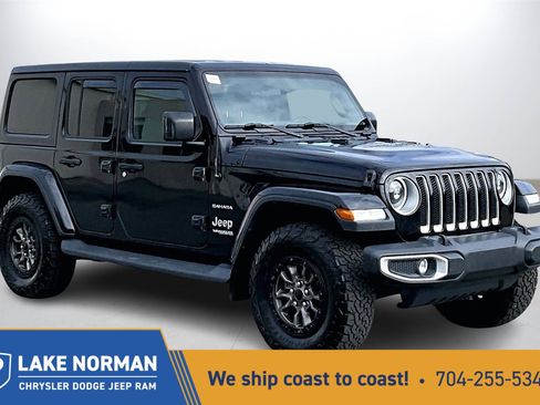 Certified 2020 Jeep Wrangler Unlimited Sahara image 1