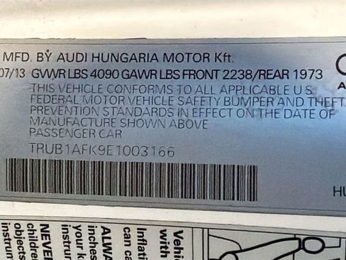 Used 2014 Audi TTS 2.0T Coupe w/ Black Optic Package AWD/4WD image 19