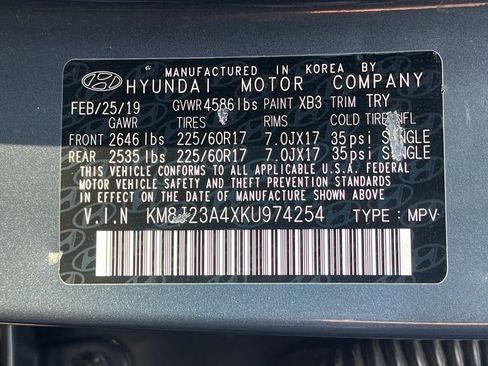 Used 2019 Hyundai Tucson SE w/ Cargo Package FWD image 33