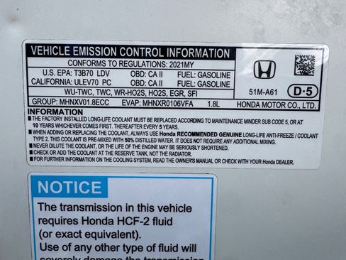 Used 2021 Honda HR-V Sport image 18