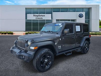 Used 2019 Jeep Wrangler Unlimited Sport S